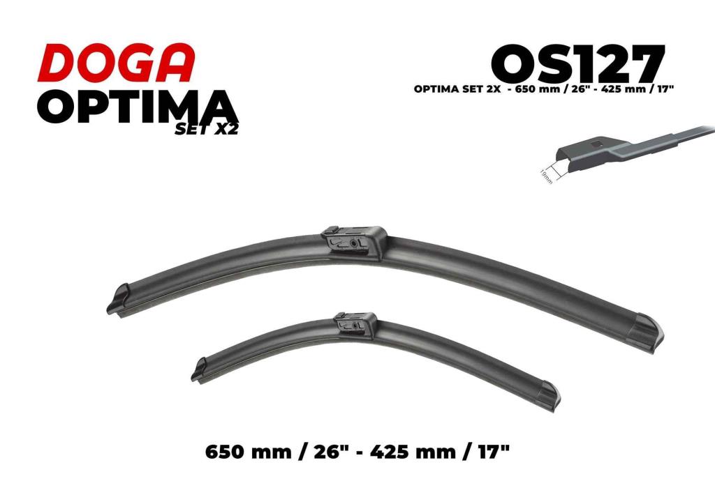 Balai d'essuie-glace (Essuie glace) DOGA ref. OS127