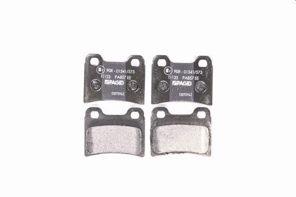 Jeu de 4 plaquettes de frein HELLA PAGID 8DB 355 008-151