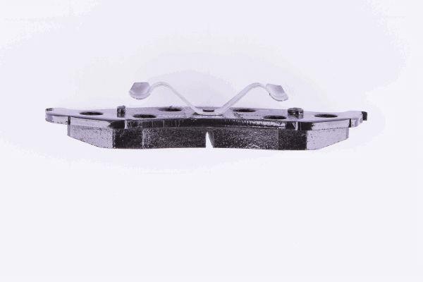 Jeu de 4 plaquettes de frein HELLA PAGID 8DB 355 008-231