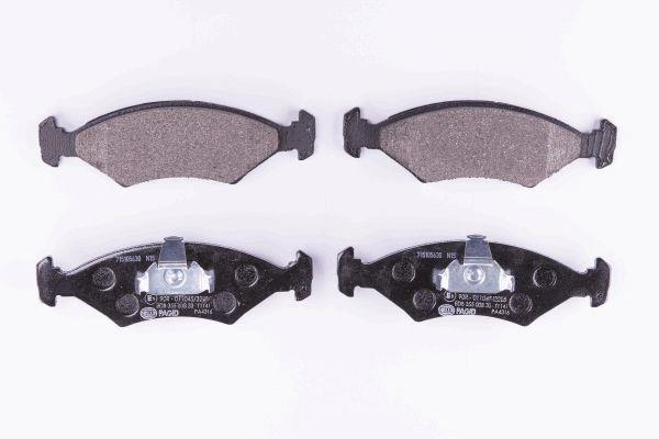 Jeu de 4 plaquettes de frein HELLA PAGID 8DB 355 008-331