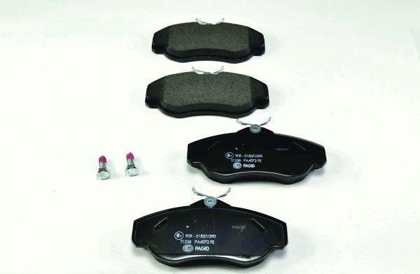 Jeu de 4 plaquettes de frein HELLA PAGID 8DB 355 009-531
