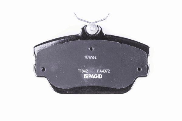 Jeu de 4 plaquettes de frein HELLA PAGID 8DB 355 014-521