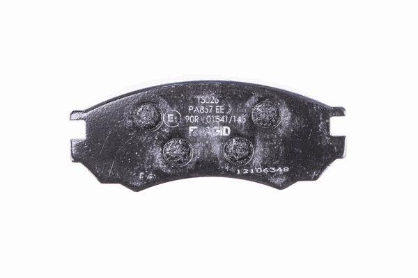 Jeu de 4 plaquettes de frein HELLA PAGID 8DB 355 016-541