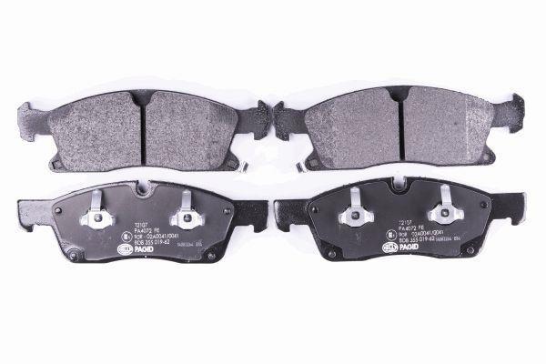 Jeu de 4 plaquettes de frein HELLA PAGID 8DB 355 019-621