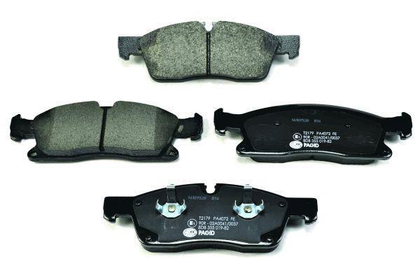 Jeu de 4 plaquettes de frein HELLA PAGID 8DB 355 019-821