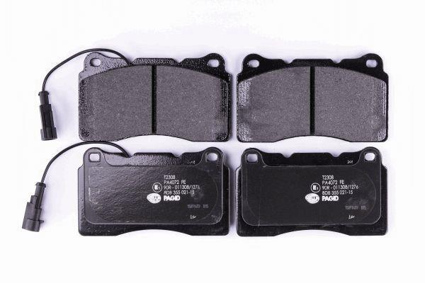 Jeu de 4 plaquettes de frein HELLA PAGID 8DB 355 021-151