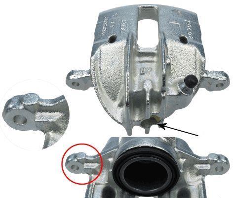 Étrier de frein HELLA PAGID 8AC 355 391-041