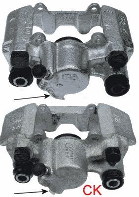 Étrier de frein HELLA PAGID 8AC 355 380-281