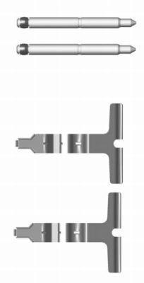 Kit d'accessoires, plaquette de frein à disque HELLA PAGID 8DZ 355 203-511