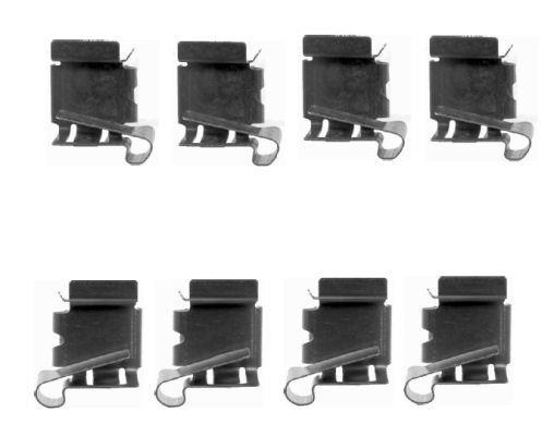 Kit d'accessoires, plaquette de frein à disque HELLA PAGID 8DZ 355 203-871