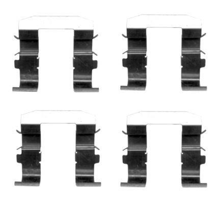 Kit d'accessoires, plaquette de frein à disque HELLA PAGID 8DZ 355 204-501