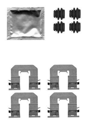 Kit d'accessoires, plaquette de frein à disque HELLA PAGID 8DZ 355 205-241