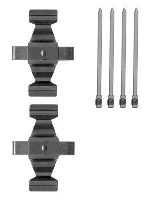 Kit d'accessoires, plaquette de frein à disque HELLA PAGID 8DZ 355 205-311