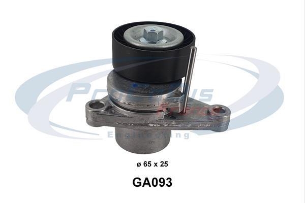 PROCODIS FRANCE Tendeur, courroie trapézoïdale à nervures pour PEUGEOT: 207, 307, 301, 1007, 308, 207+ & CITROËN: C3 Pluriel, C4 (Ref: GA093)