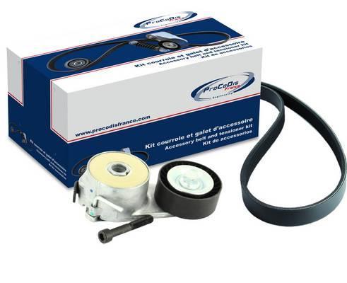 Kit de courroie d'accessoire (Courroie d’alternateur) PROCODIS FRANCE ref. KGA1001