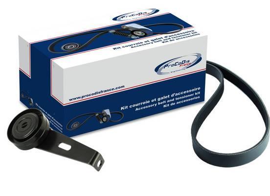 Kit de courroie d'accessoire (Courroie d’alternateur) PROCODIS FRANCE ref. KGA2020