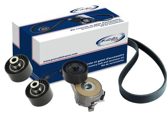 Kit de courroie d'accessoire (Courroie d’alternateur) PROCODIS FRANCE KGA2043