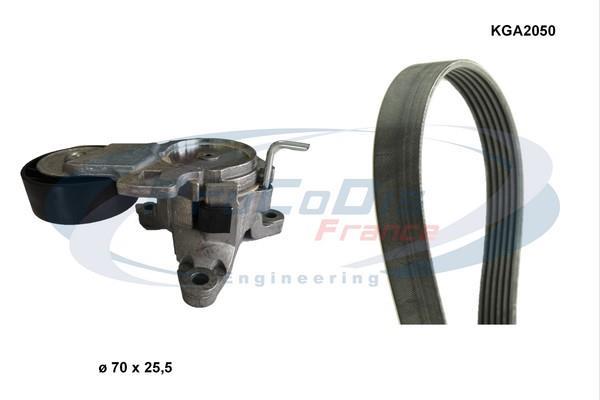 Kit de courroie d'accessoire PROCODIS FRANCE ref. KGA2050