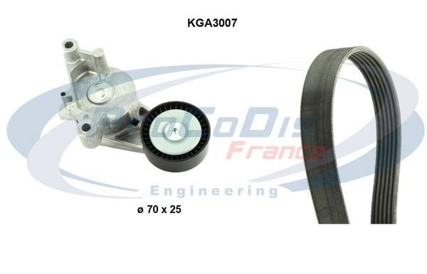 Kit de courroie d'accessoire PROCODIS FRANCE ref. KGA3007