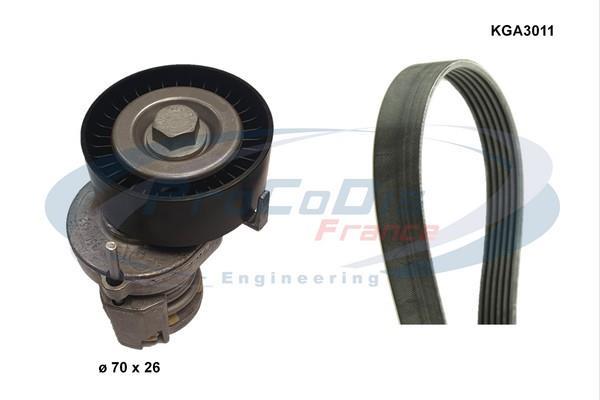 Kit de courroie d'accessoire PROCODIS FRANCE ref. KGA3011
