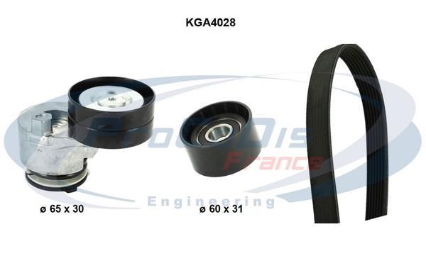 Kit de courroie d'accessoire (Courroie d’alternateur) PROCODIS FRANCE KGA4028