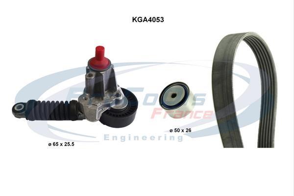 Kit de courroie d'accessoire (Courroie d’alternateur) PROCODIS FRANCE KGA4053