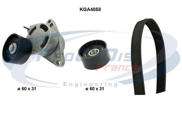 Kit de courroie d'accessoire (Courroie d’alternateur) PROCODIS FRANCE KGA4058
