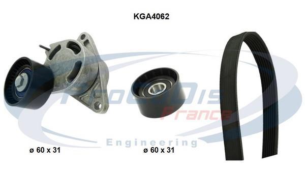Kit de courroie d'accessoire PROCODIS FRANCE ref. KGA4062