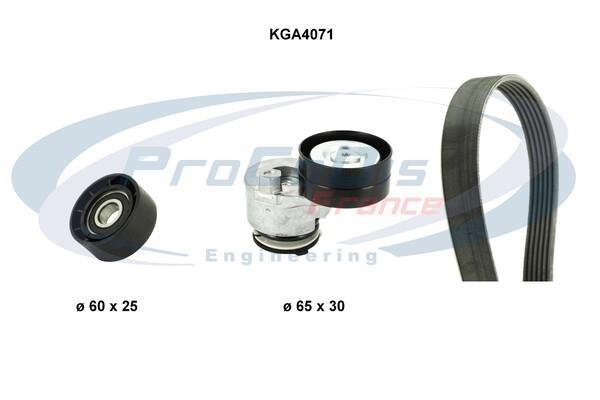 Kit de courroie d'accessoire PROCODIS FRANCE ref. KGA4071