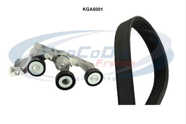 Kit de courroie d'accessoire (Courroie d’alternateur) PROCODIS FRANCE KGA5001