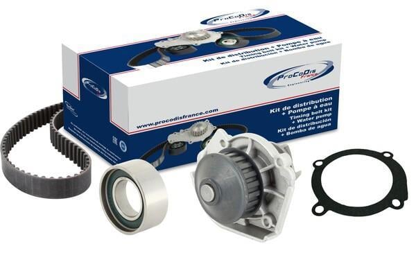 Pompe à eau + kit de courroie de distribution (Kit courroie de distribution) PROCODIS FRANCE ref. KPE1016A