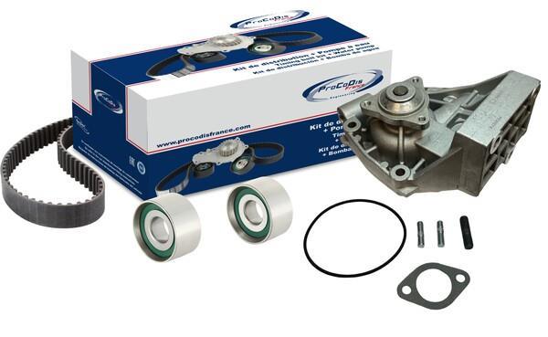 Pompe à eau + kit de courroie de distribution (Kit courroie de distribution) PROCODIS FRANCE ref. KPE1040A