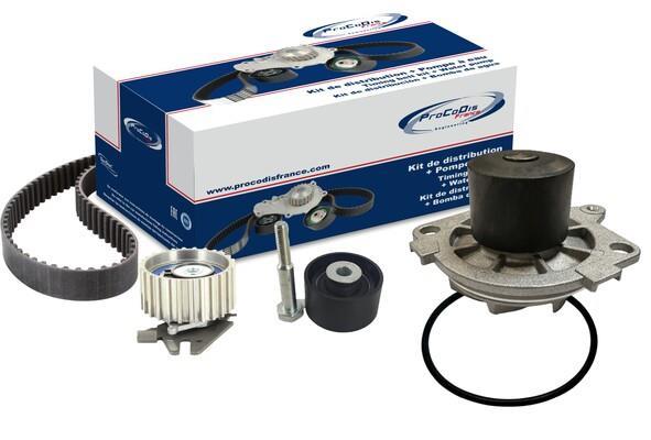 Pompe à eau + kit de courroie de distribution (Kit courroie de distribution) PROCODIS FRANCE ref. KPE1047A