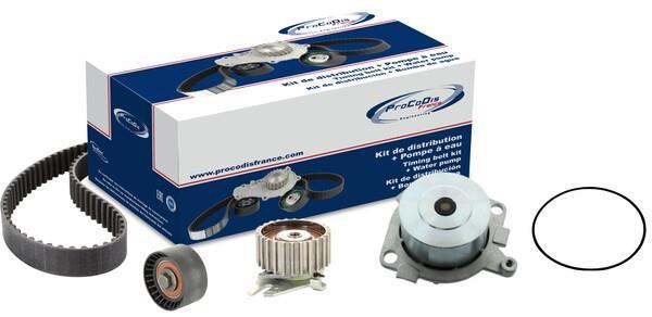 Pompe à eau + kit de courroie de distribution (Kit courroie de distribution) PROCODIS FRANCE ref. KPE1049A