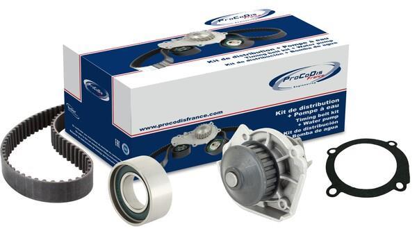 Pompe à eau + kit de courroie de distribution (Kit courroie de distribution) PROCODIS FRANCE ref. KPE1056A