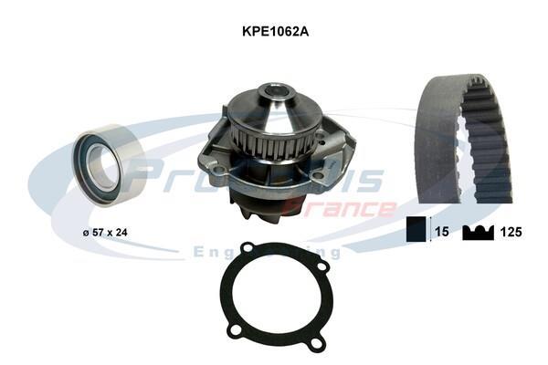 Pompe à eau + kit de courroie de distribution (Kit courroie de distribution) PROCODIS FRANCE ref. KPE1062A