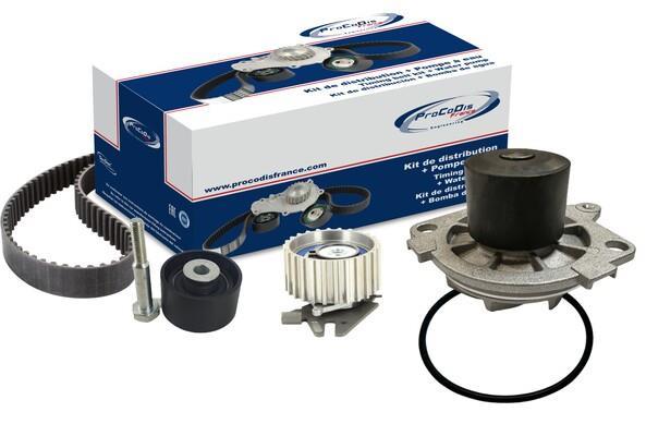 Pompe à eau + kit de courroie de distribution (Kit courroie de distribution) PROCODIS FRANCE ref. KPE1064A