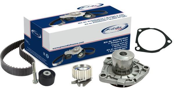 Pompe à eau + kit de courroie de distribution (Kit courroie de distribution) PROCODIS FRANCE ref. KPE1075A
