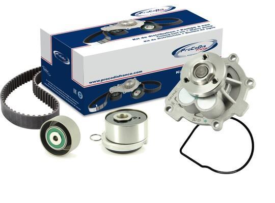 Pompe à eau + kit de courroie de distribution (Kit courroie de distribution) PROCODIS FRANCE ref. KPE1077A