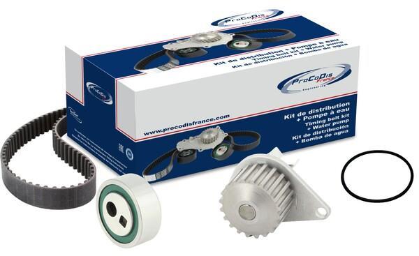 Bomba de agua + kit correa distribución PROCODIS FRANCE ref. KPE2002A