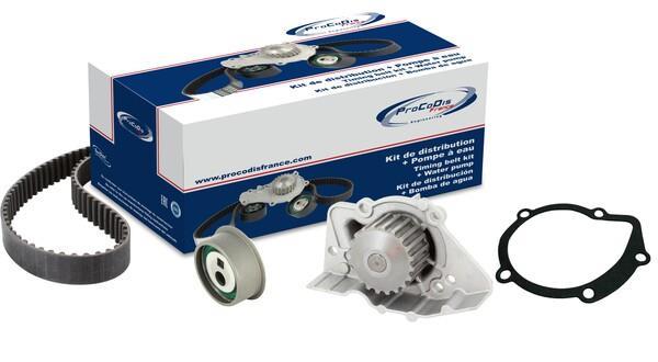 Bomba de agua + kit correa distribución PROCODIS FRANCE ref. KPE2003A