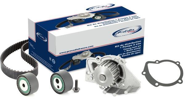 Pompe à eau + kit de courroie de distribution (Kit courroie de distribution) PROCODIS FRANCE ref. KPE2018A