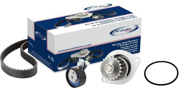 Pompe à eau + kit de courroie de distribution (Kit courroie de distribution) PROCODIS FRANCE ref. KPE2025A