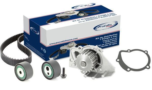 Bomba de agua + kit correa distribución PROCODIS FRANCE ref. KPE2044A