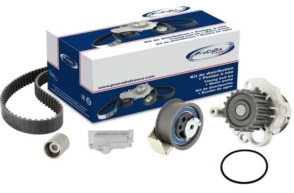 Pompe à eau + kit de courroie de distribution (Kit courroie de distribution) PROCODIS FRANCE ref. KPE3002A