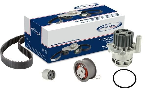 Pompe à eau + kit de courroie de distribution (Kit courroie de distribution) PROCODIS FRANCE ref. KPE3003A