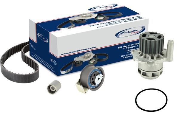 Pompe à eau + kit de courroie de distribution (Kit courroie de distribution) PROCODIS FRANCE ref. KPE3004C