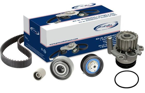Pompe à eau + kit de courroie de distribution (Kit courroie de distribution) PROCODIS FRANCE ref. KPE3028A