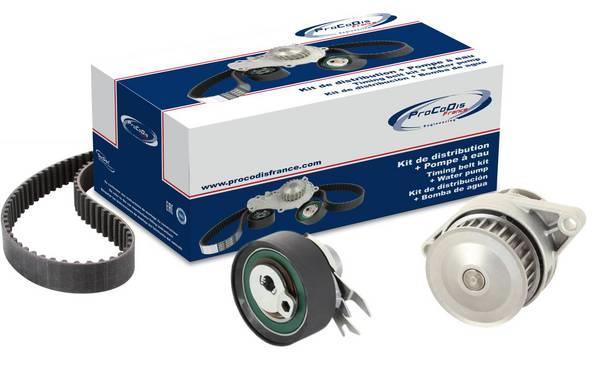 Pompe à eau + kit de courroie de distribution (Kit courroie de distribution) PROCODIS FRANCE ref. KPE3042A