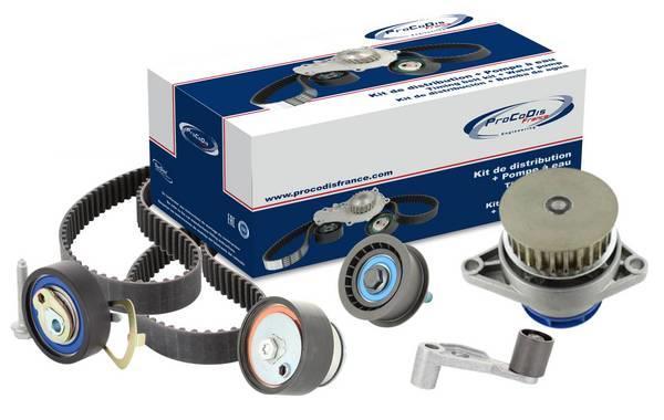 Pompe à eau + kit de courroie de distribution (Kit courroie de distribution) PROCODIS FRANCE ref. KPE3058B
